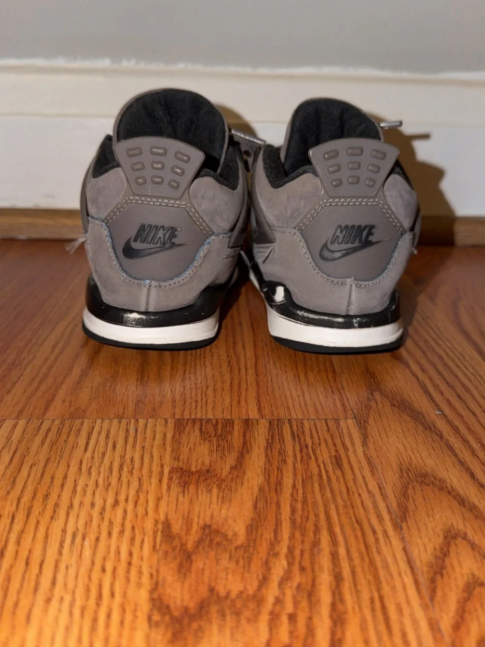 Kids Grey Jordan 4 Retro